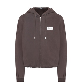 The Montaigne Zip-Through Logo Hoodie