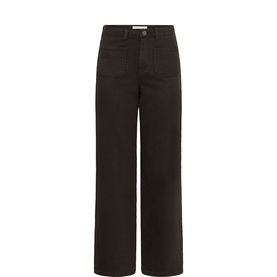 Brook High-Rise Wide Leg Jeans