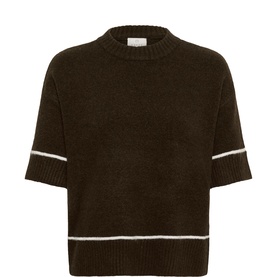 Jinie Tipped Knitted Sweater