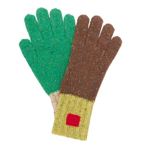 Zelante Colourblock Flecked Gloves