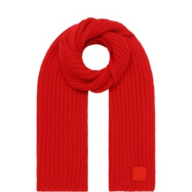 Fisherman's Knitted Wool Scarf