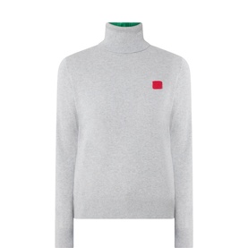 Quadro Colourblock Turtleneck Sweater