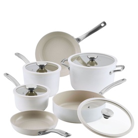 Halo with LaserDefense&trade; Non Stick Ceramic Cookware Six-Piece Set