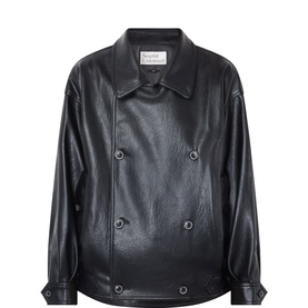 Viellino Faux Leather Jacket