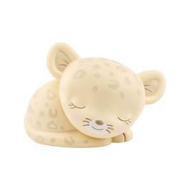 Tonies sleeping leopard Tonie figure, cream with soft spot detailing and peaceful closed-eye expression