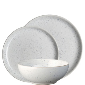 Denby Studio Blue Chalk Tableware 12-Piece Set