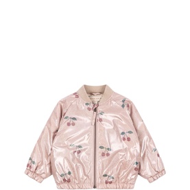 Juno Sparkle Cherry Bomber Jacket