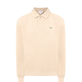 Croc Logo Double-Faced Polo Sweatshirt