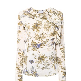 Pere Floral Flounce Top