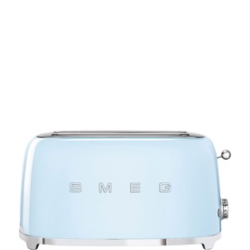 4 Slice Long Slot Toaster Blue
