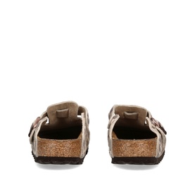 Boston Sue Leather Leopard Flats