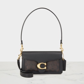 Tabby 20 Logo Monogram Shoulder Bag