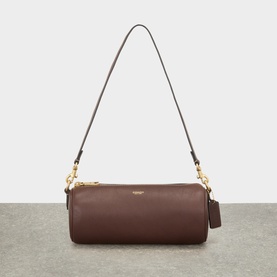Barrel Leather Crossbody Bag