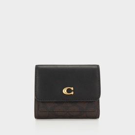 Mila Monogram Small Flap Wallet