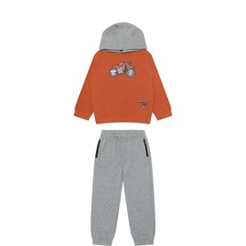 Bike Hoodie & Sweatpants Two-Piece Set