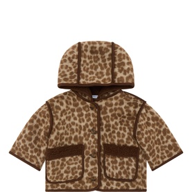 Leopard Fleece Jacket