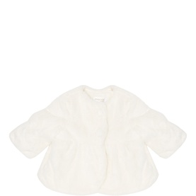 Plush Flared Hem Jacket