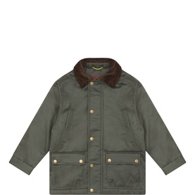 Waxed Corduroy Collar Jacket