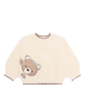 Teddy Graphic Textured Sweater