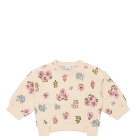 Floral Print Sweatshirt