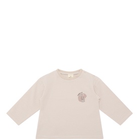 Cookie Striped Long-Sleeved Top