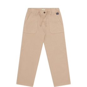 Drawstring Worker Trousers