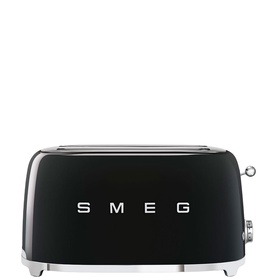 4 Slice Long Slot Toaster Black