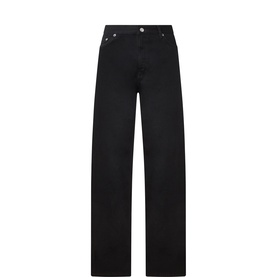 Harper Mid-Rise Tapered Leg Jeans
