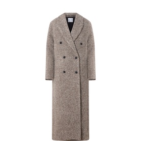 Sajilla Textured Double-Breasted Coat