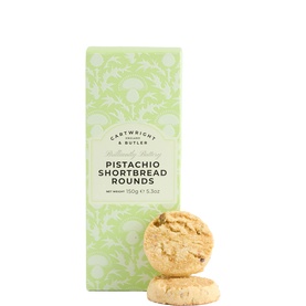 Pistachio Shortbread Rounds in Carton 150g