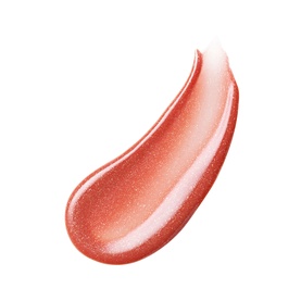 Est&eacute;e Lauder Pure Colour Melt-On Shimmerstick Lip Gloss Stick swatch in 625 Sparkling Mocktail, a warm coral-peach with shimmer