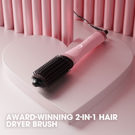 Duet Blowdry Hair Dryer Brush in Dusted Pink