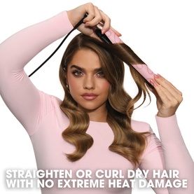 Chronos Hair Straightener in Dusted Pink With Love
