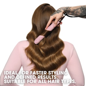 Chronos Hair Straightener in Dusted Pink With Love