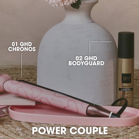Chronos Hair Straightener in Dusted Pink With Love