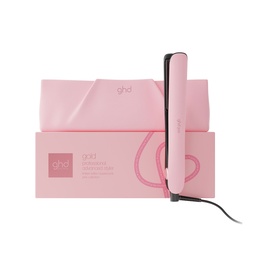 Gold Hair Straightener in Dusted Pink
