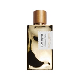 Goldfield & Banks Silky Woods EDP in gold bottle with copper cap, 100ml eau de parfum