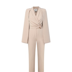Lilia Wrap Slim Leg Jumpsuit