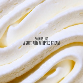 Sol De Janeiro Leite Nectar Perfume Mist fragrance inspiration shot showing close-up of soft, airy whipped cream texture