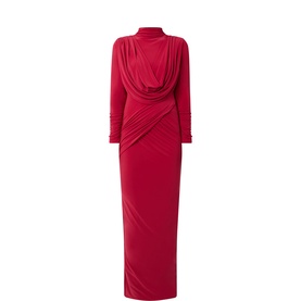 Karinthia Draped Dress