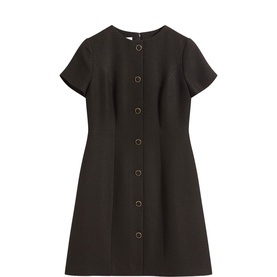 Elowen Button Mini Flared Dress