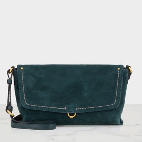 Eugenia Suede Crossbody Bag