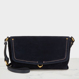 Eugenia Suede Crossbody Bag