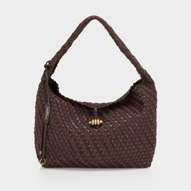 Aurelie Woven Shoulder Bag
