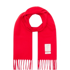 L'echarpe Woven Fringed Scarf