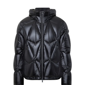 Iceberg  Logo Diamond-Quilted Down Jacket