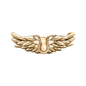 Zadig & Voltaire EDP gold eagle wings decorative cap or bottle topper with feathered wing detail