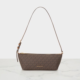 Laila Monogram Logo Shoulder Bag