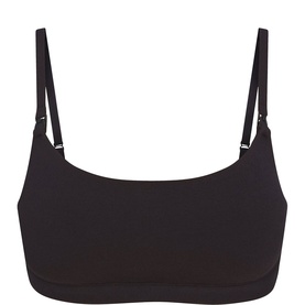 Nursing Scoop Maternity Bralette Soot