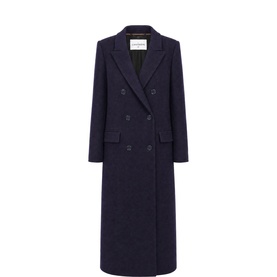 Kai Double-Breasted Longline Coat